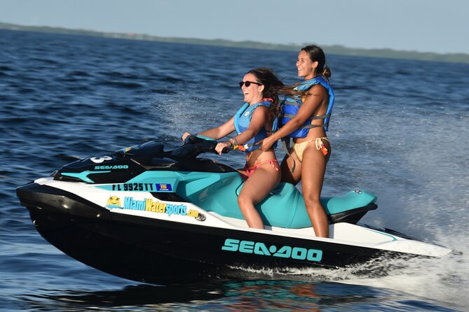 1hr Jet Ski with Miami Watersports (all Fees included) - Safety Briefing and GPS Control Once You’re Seated