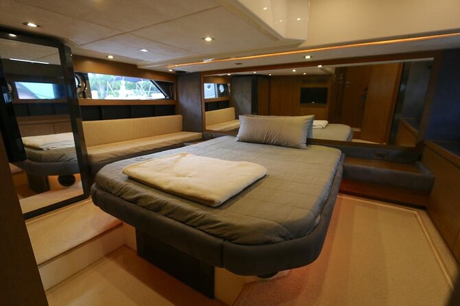 52' Azimut Yacht Charter - The Anchored Moment: Water Toys, Quick Dips, and On-Board Comfort