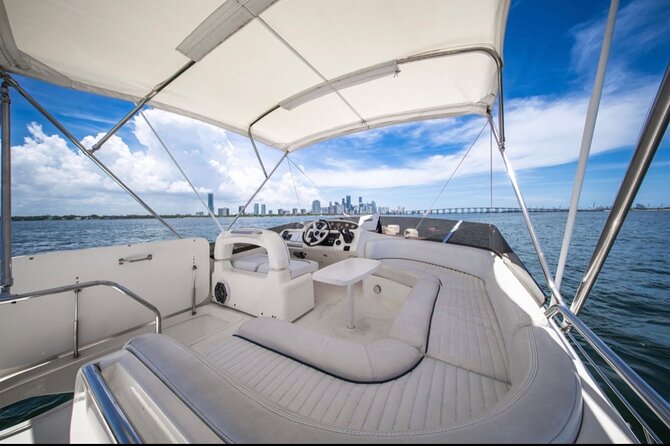 55ft + FREE HOUR Miami Yacht Rental 3 to 6 Hours 13 People - The Big-Group Sweet Spot: 55ft Comfort for Up to 13