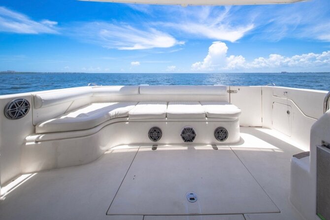 55ft + FREE HOUR Miami Yacht Rental 3 to 6 Hours 13 People - Regal Marina Start: Meeting Point and a Mobile-Ticket Setup