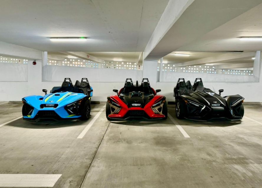 6 Hour Slingshot Rental Miami - Brickell to Wynwood Walls: where the ride feels most like Miami