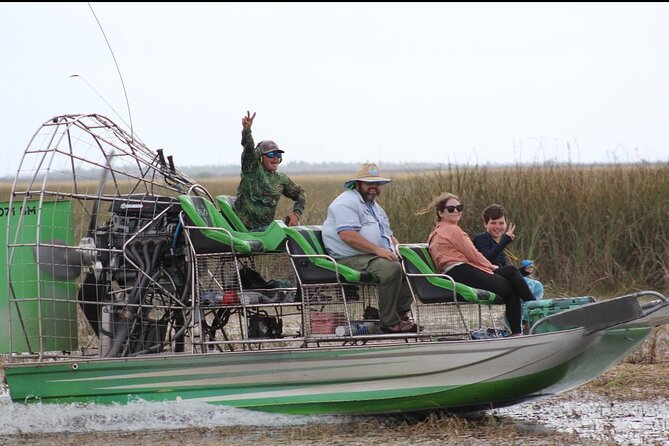 60 Minutes Small Group Everglades Airboat Ride in Miami - Small Group Power: Better Audio, Better Questions, Better Seats
