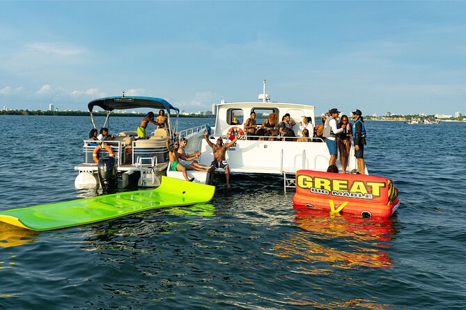 Aquatic Adventure: Boat Tour with Jetskis, Tubing, and Open Bar - Where the fun starts: Venetian Marina to your first water launch