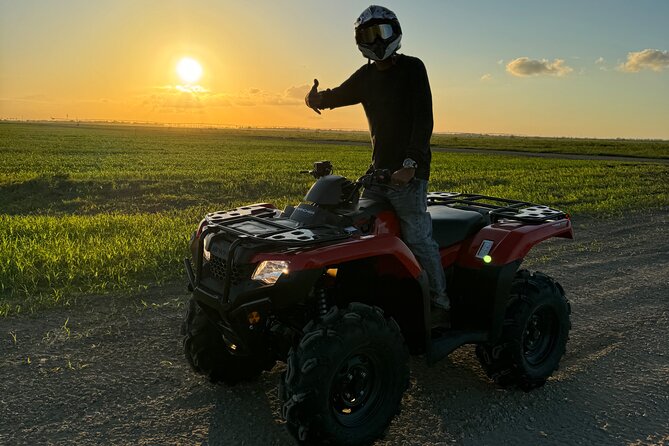 ATV ultimate Miami Beach experienced with free videos and picture - Brothers Family Park and the Sunflower Farm Photo Stop