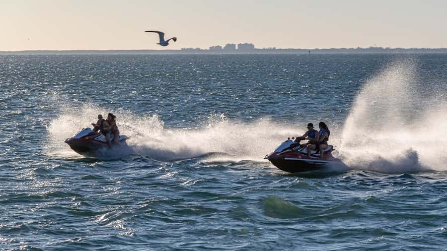 Best Jet Ski Rental in Miami with Free Boat Ride - Your hour on the jet skis: skyline, sandbars, islands, and Intracoastal time