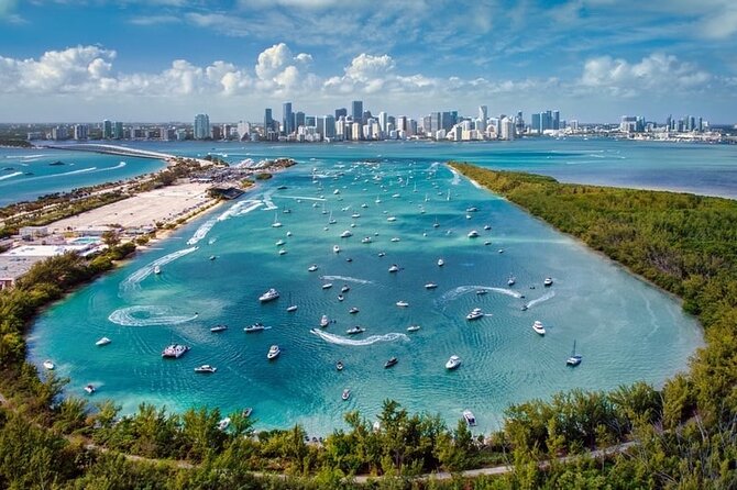 Best of Miami: Private Top-Rated Boat Charter & Guided Experience - On-Board Setup: Music, Cooler, Floating Mat, and Clean Boat Expectations