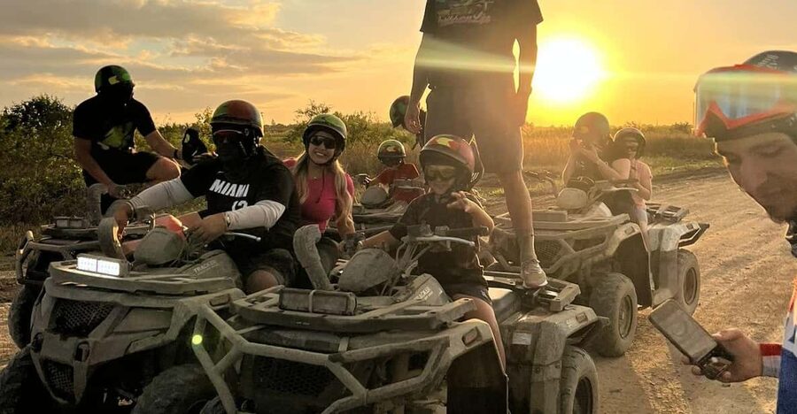 Best-Selling Miami ATV: Day or Night Ride w/ FREE Pics+Video - Automatic ATVs, Helmet, Goggles, and the 300 lb Rule