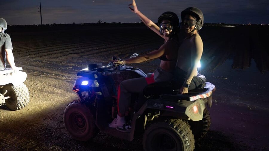 Best-Selling Miami ATV: Day or Night Ride w/ FREE Pics+Video - Price and Value: $11 a Person Plus Deposit and Possible Fees