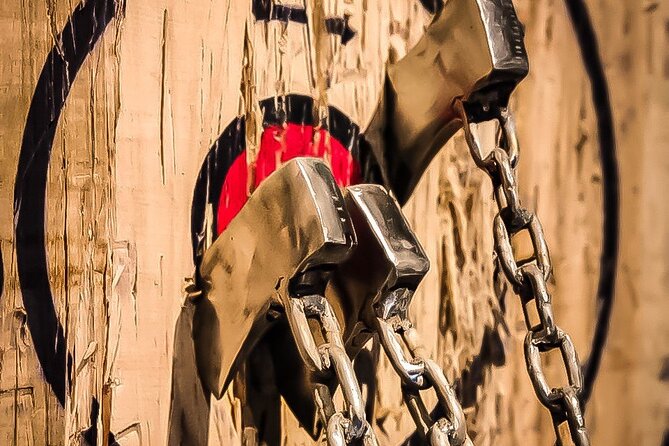 Bundle: 1-Hour Axe Throwing + Escape Room - Where You Meet on N Miami Ave and How the Timing Usually Works