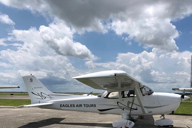 Eagles Air Tour: Private 45 Minute Plane Tour of Miami - Entering Relaiance Aviation at 14532 SW 129th St