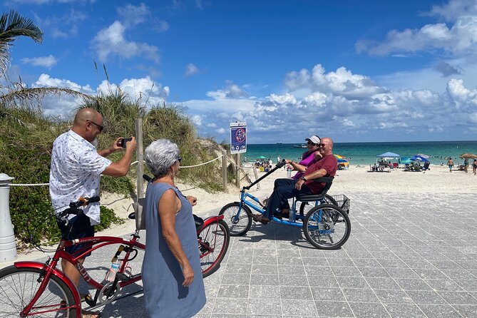 Electric Side By Side Bike Rentals - Washington Ave: cruising the lively strip without wearing your legs out