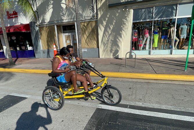 Electric Side By Side Bike Rentals - Lincoln Road: a smarter break because you have a lock