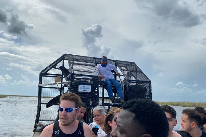 Everglades Airboat Adventure with Roundtrip Bayside Transfer - Holiday Park airboat: the ride, the noise, and the thrill of speed