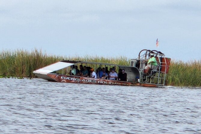 Everglades Alligator Airboat Tour with Bus transfer from Miami - The Alligator Demonstration: Education, Showmanship, and Real Animal Handling