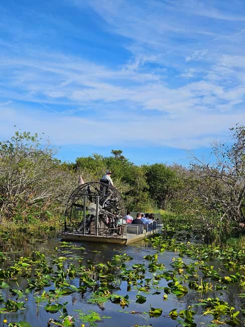 Everglades: boat tour with transportation& entrance included - Airboat Ride: What to Expect in About 35 Minutes