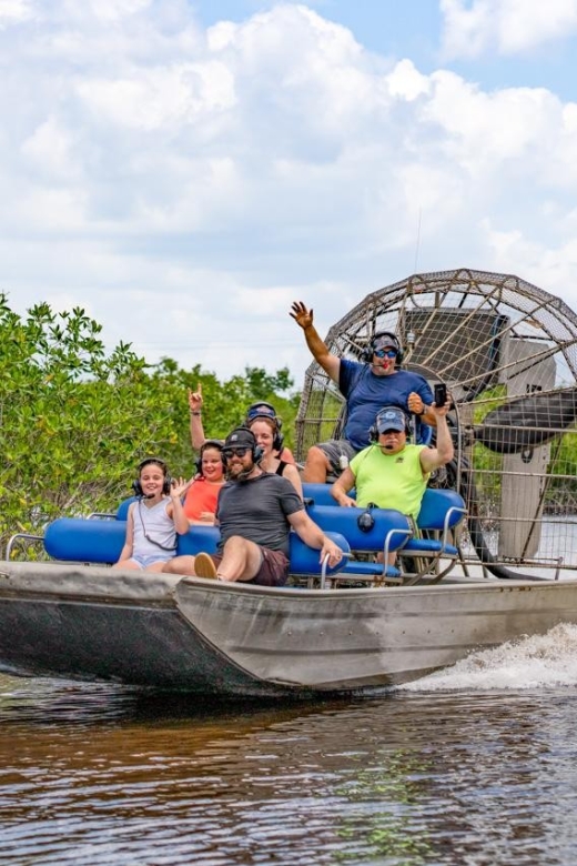 Everglades: Mangrove, Grassland Airboat Tours, & Boardwalk - Open Grasslands Airboat: When You Want Space to Scan