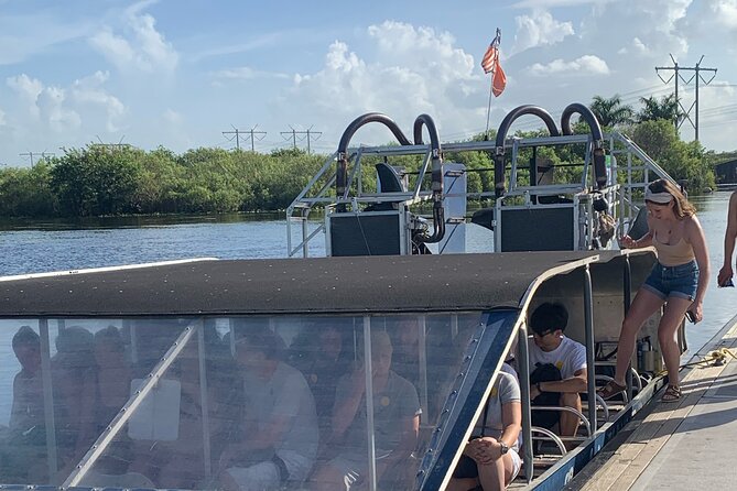 Everglades Small-Group Tour from Miami with Transportation - The Airboat Ride You Get: 50–60 Minutes Plus Open-Air Reality