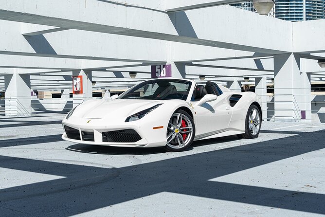 Ferrari 488 Spider - Supercar Driving Experience Tour in Miami, FL - How Long and How Far You Really Go