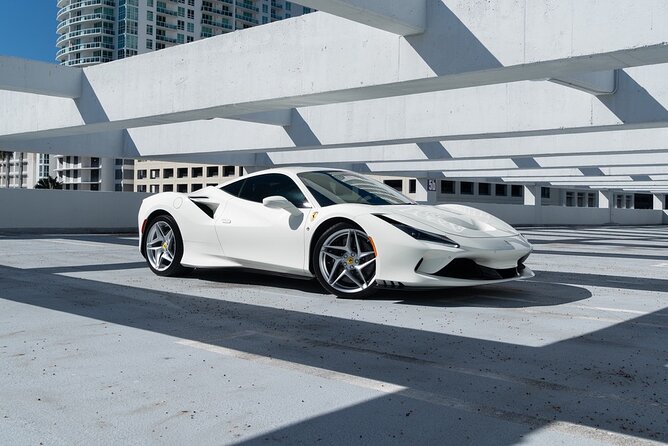 Ferrari F8 Tributo - Supercar Driving Experience Tour in Miami, FL - The 10-mile loop: Miami Beach views, downtown sights, and the Venetian Islands