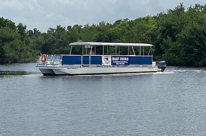 Flamingo Everglades Boat Tours - Naturalist commentary on board: from Lucky to Capt Nick and Rye