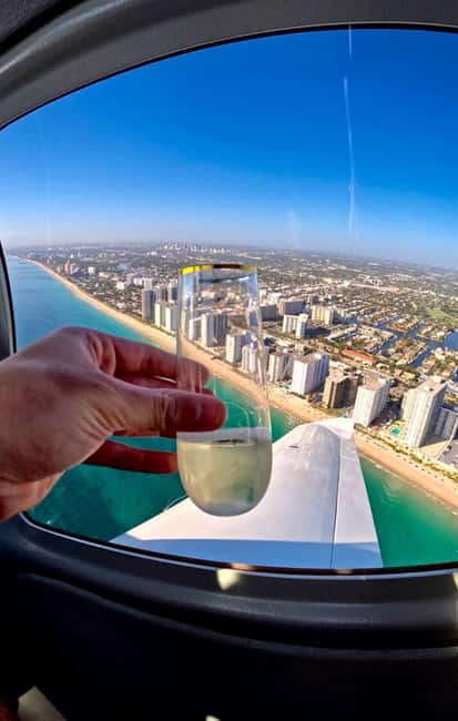 Fort Lauderdale & Miami: Private Luxury Airplane Tour - Comfort and safety: headsets, smooth flight, and pilot calm