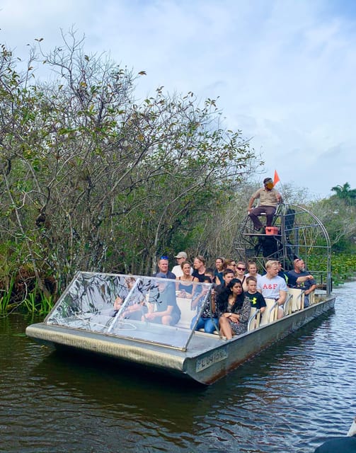 From Miami Beach: Everglades Airboat & Gator Spotting Tour - The alligator experience stop: education plus a photo moment