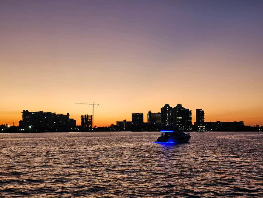 From North Bay Village: Private Boat Party with Champagne - Setting Sail From the Shuckers Marina