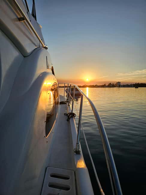 From North Bay Village: Private Boat Party with Champagne - Haulover Sandbar: The Stop Where the Party Gets Real