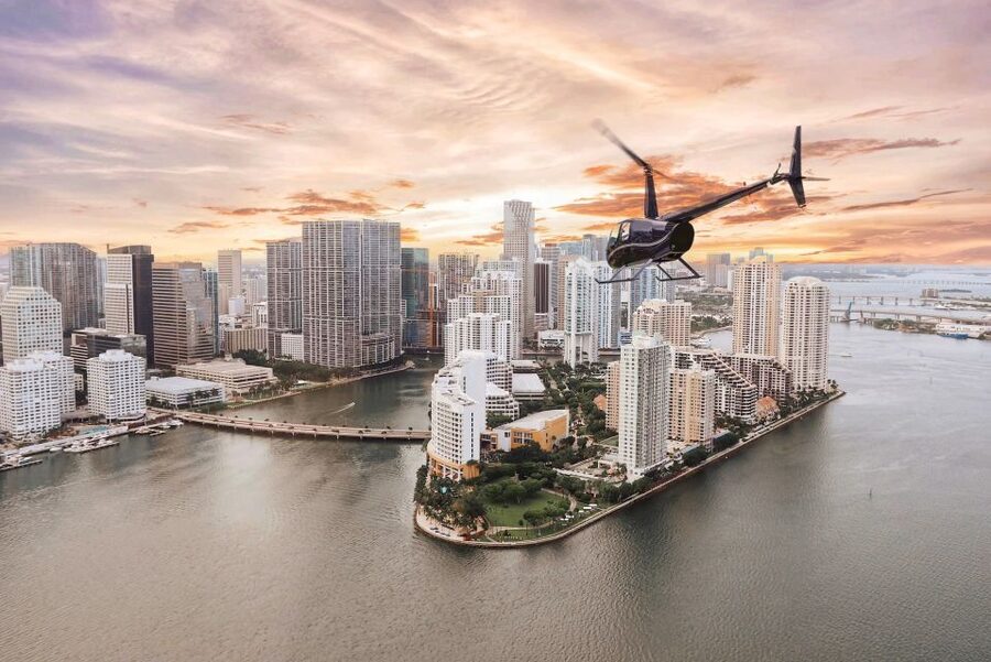 From Pembroke Pines: Helicopter Tour Over Miami - Flying Route Highlights: Skyline, Islands, and Beaches You’ll Recognize