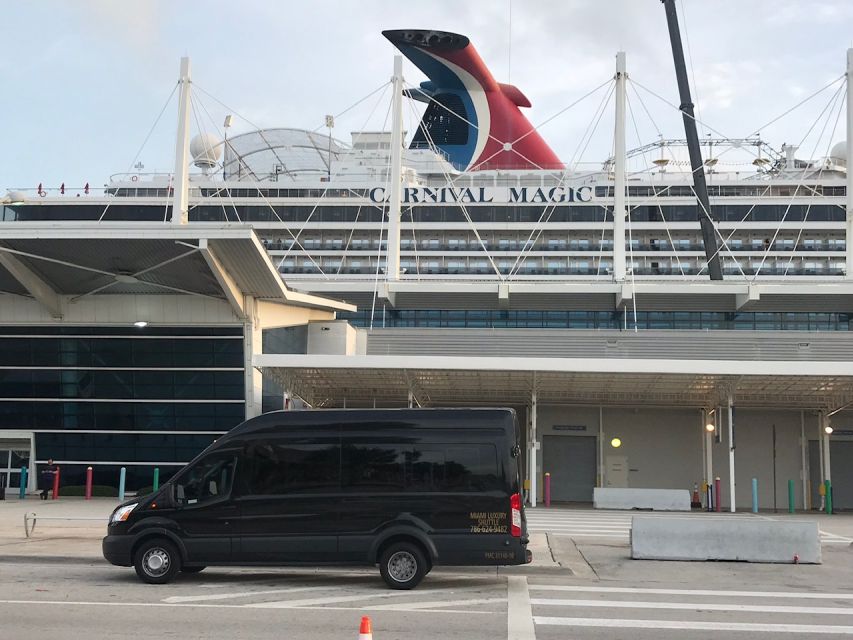 Ft. Lauderdale Airport Shuttle to Miami Port/Hotel Van14pax - From Ft. Lauderdale Airport to Miami Port: how the transfer really works