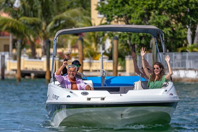 Fun Boat Rental with Captain in Miami Beach - up to 6 people - Price check: what $260 per group really buys you