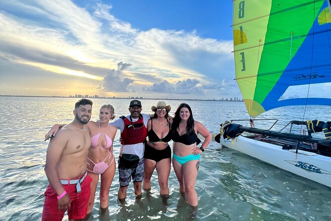 Half-Day Private Guided Sailing Adventure of Miami's Biscayne Bay - Key Biscayne mangroves: a bird-filled shoreline and a calm water pause
