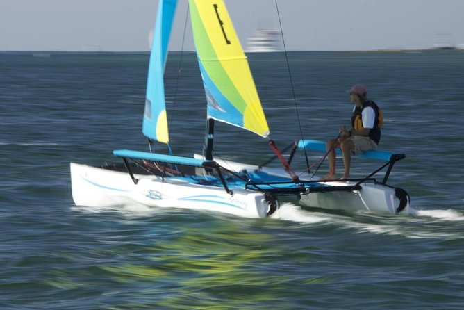 Hobie Cat Sailing with Miami Watersports - Cost and value: the $59 base plus what you pay when you show up