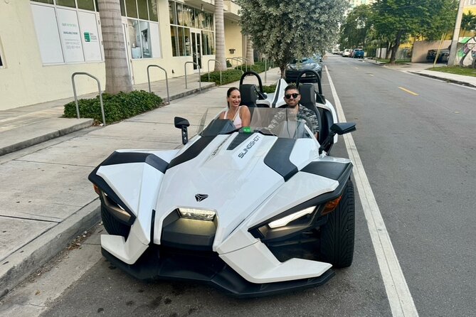 Hourly & Daily Slingshot Rental Miami - Entering a Miami Slingshot Rental: simple rules, quick start