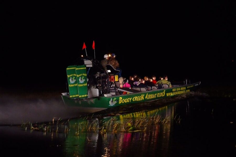 Kissimmee: Boggy Creek Airboats Adventures Night Tour Ticket - The Ride Experience: Safety First, Speed Second, Wildlife Always