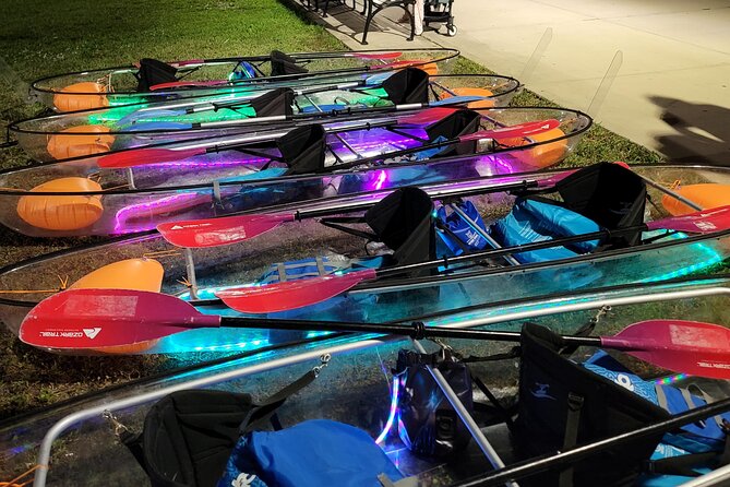 L.E.D. Light Kayak Miami City Lights - Night LED Kayaking Turns the City Into a Light Show