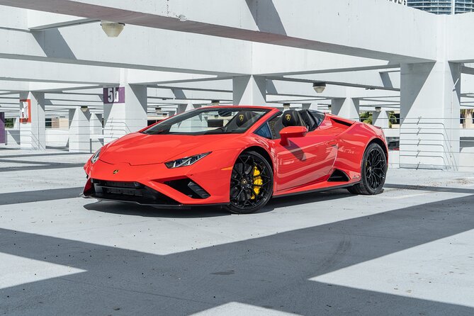 Lamborghini Huracan Spyder - Supercar Driving Experience in Miami - Key highlights to know before you go