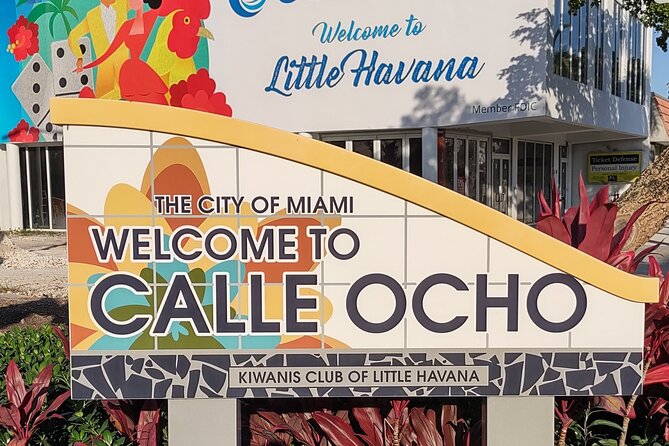 Little Havana Tour Abuela Cafe's Local Arts Hidden Gems Cubanos - Getting started on SW 8th: the easiest meeting point in Little Havana