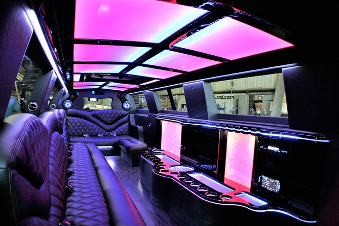 Luxury Party Bus Limo in Miami - Inside the Sprinter: the tech and mood lighting that changes the ride