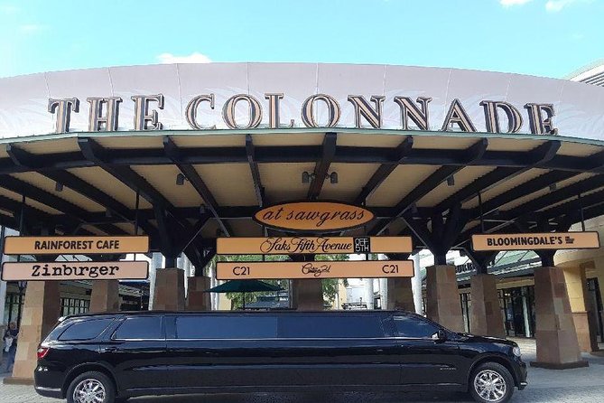 Luxury Party Bus Limo in Miami - Picking up in Miami or Fort Lauderdale without the hassle