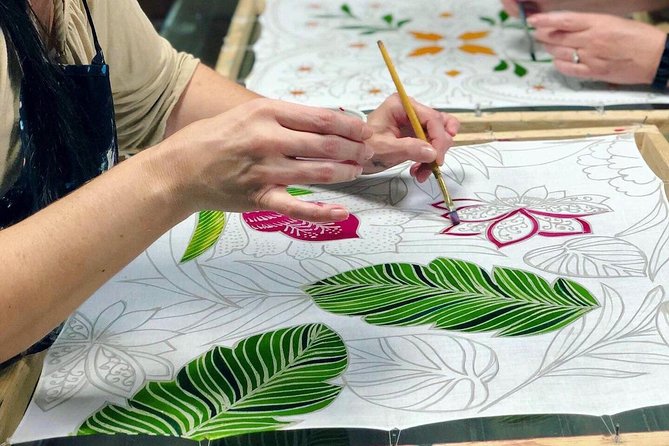 Make and Paint a Malaysian Batik Scarf in Aventura, Florida - How the design process keeps you from feeling lost
