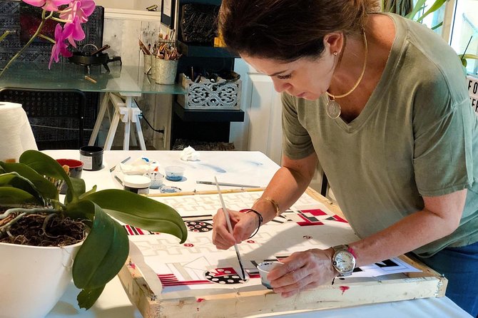 Make and Paint a Malaysian Batik Scarf in Aventura, Florida - Batik basics: the story and the method you’ll learn