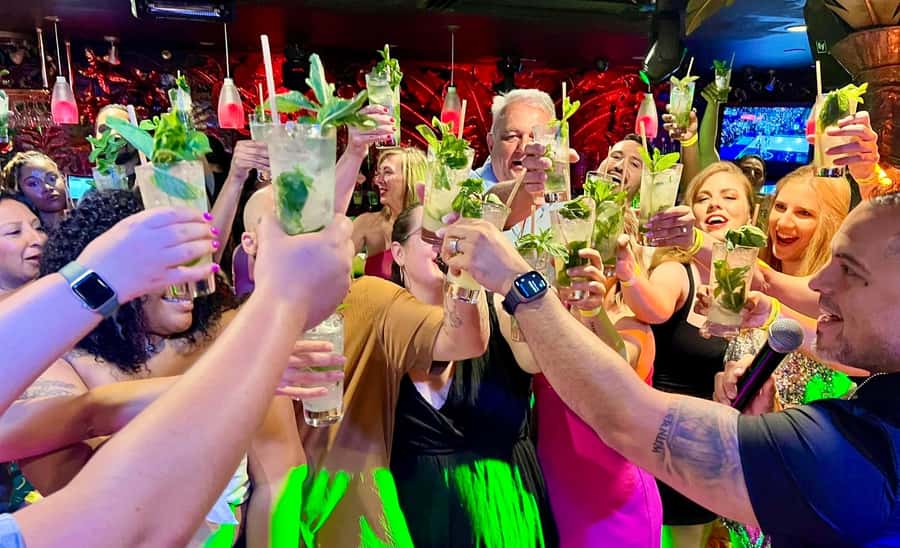 Mango's Miami: Salsa Lessons, Mojitos, Bites & Live Music - The mojito and bites that power the night