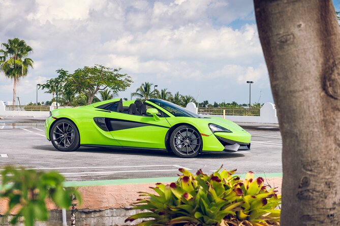 McLaren 570S Spyder - Supercar Driving Experience Tour in Miami, FL - Meeting point in plain sight: 1628 Collins Ave