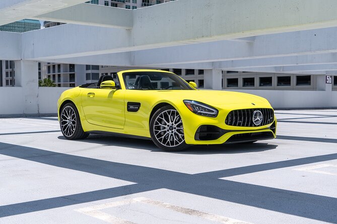 Mercedes Benz AMG GT - Supercar Driving Experience Tour in Miami, FL - Your car and passenger setup: making it feel personal