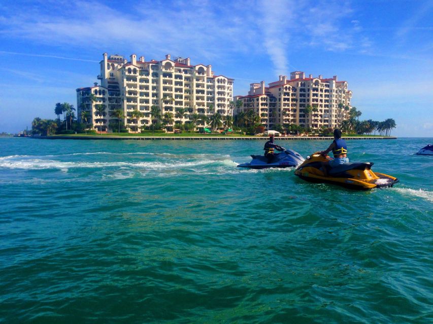 Miami: 1-Hour Jet Ski City Tour - Government Cut to South Beach From the Water: Ocean Energy, Speed, and Big-Name Views