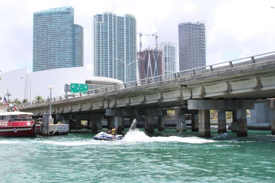 Miami: 1-Hour Jet Ski City Tour - Monument Island Stop and the Marina-Scale Shock