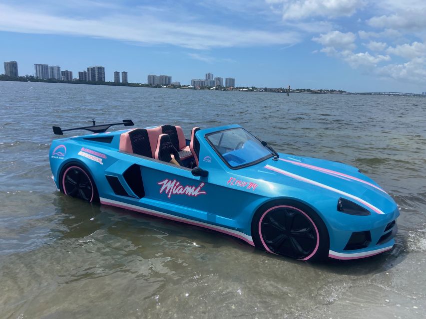 Miami: 1-hour Jetcar Rental - Beach-Island Photo Stop: Where You Get the Best Shots