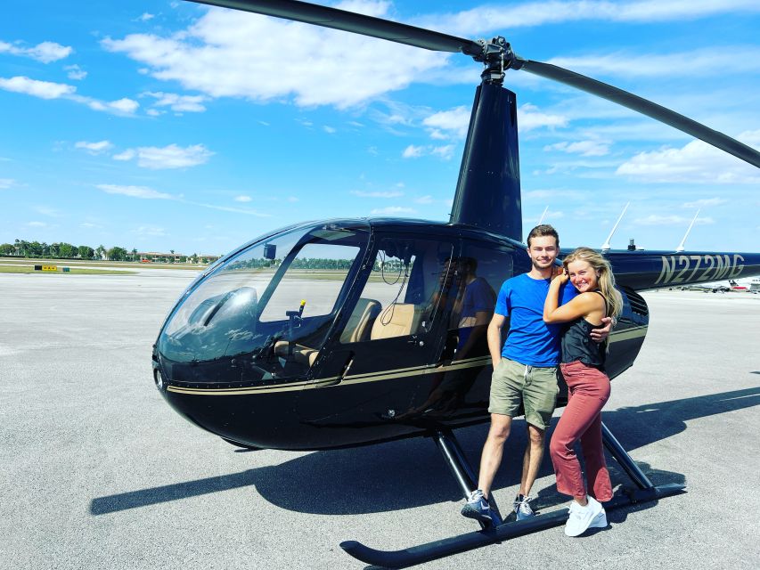 Miami: 20-Minute Private Helicopter Tour - Spotting Manatees, Dolphins, and Sharks on the Atlantic Ocean Run