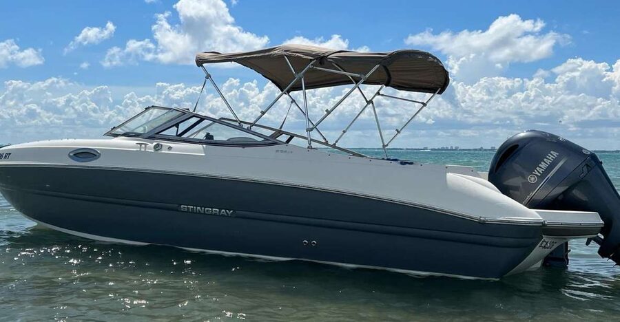 Miami: 24-Foot Private Boat for up to 8 People - Price That Works for Groups, Plus the Captain Fee